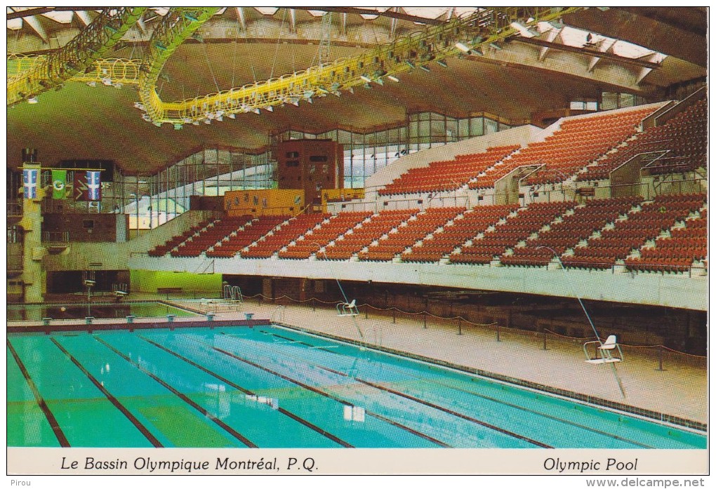 JEUX OLYMPIQUES DE MONTREAL 1976 : Le Bassin Olympique - Jeux Olympiques