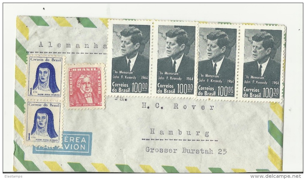 =BRASIL 1964 CV MEF - Lettres & Documents