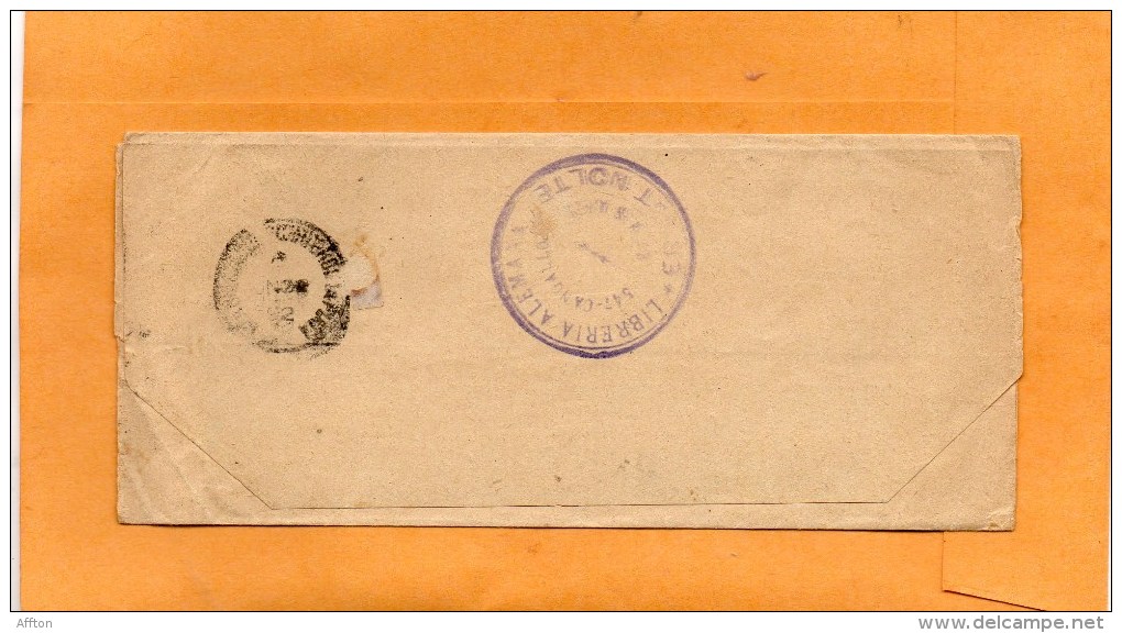 Argentina Old Wrapper Mailed - Enteros Postales