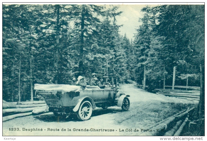 Frankrijk - Grande Chartreuse - Dauphine - Col De Porte - Grenoble - Voiture - Non écrit - 1910 - Autres & Non Classés