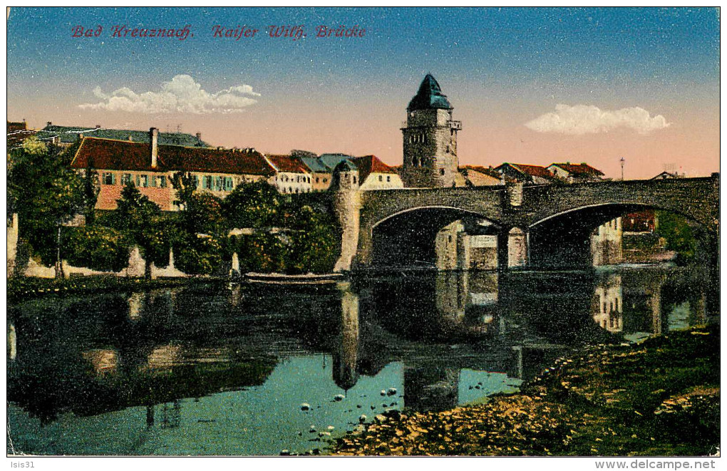 Allemagne - Germany - Rhénanie Palatinat - Bad Kreuznach - Kaiser Wilheim Brücke - état - Bad Kreuznach