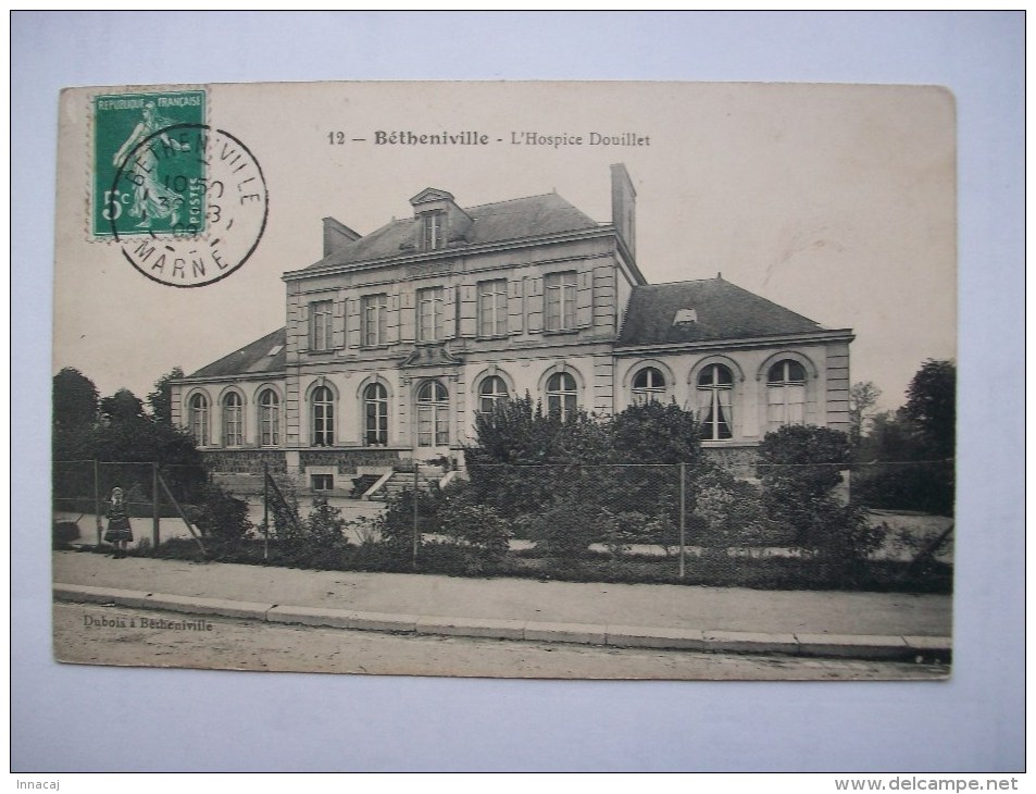 Ma Réf: 65-2-49.               BETHENIVILLE     L'Hospice Douillet. - Bétheniville