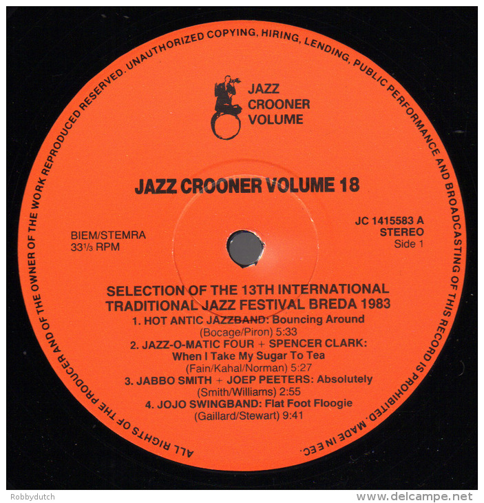 * LP *  13th OLD STYLE JAZZ FESTIVAL BREDA (Holland 1983 EX!!!) - Jazz