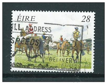 1996 Ireland Horse Races 28p. Cheval,pferde Used/gebruikt/oblitere - Gebruikt