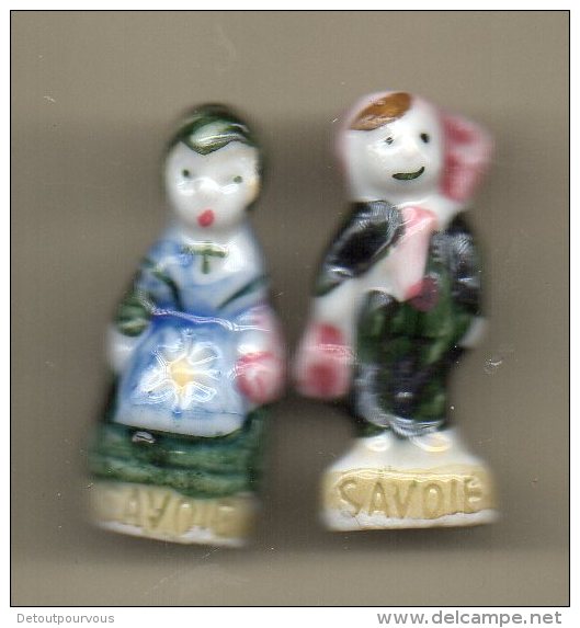 Fèves Duo LES PROVINCES DE FRANCE 1993 - Couple De SAVOIE - Regioni