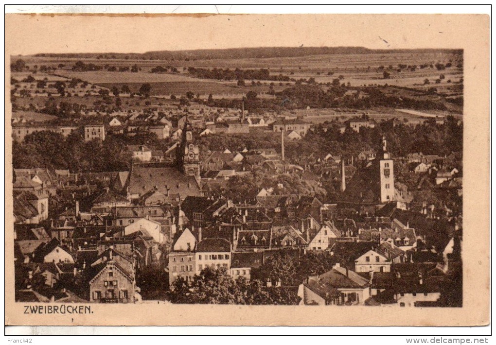 Allemagne. Zweibrucken. Vue Générale - Zweibrücken