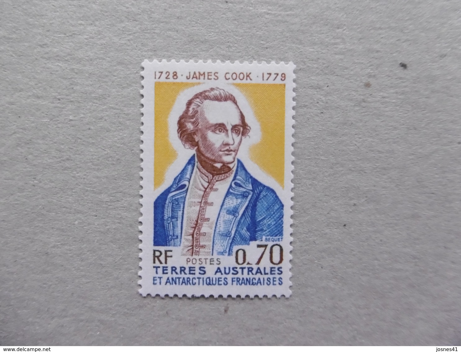 TAAF  1976   P 63 * *   JAMES COOK - Unused Stamps