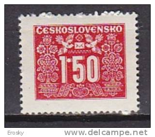 L3795 - TCHECOSLOVAQUIE TAXE Yv N°72 ** - Timbres-taxe