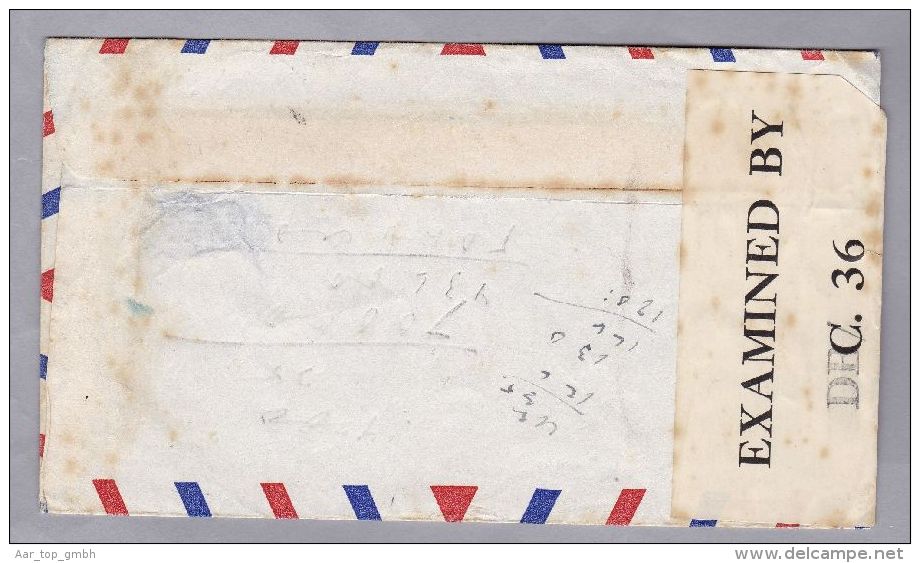 Kanada - Canada 1942-11-11 O.A.T. Zensur-Luftpost-Brief Nach  Gotland Schweden - Airmail