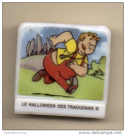 GROSSE Fève LE HALLOWEEN DES TRAOUDANS 1997 Regarde Dans Le Feu, Il Te Dira Bien Au-delà - Strips