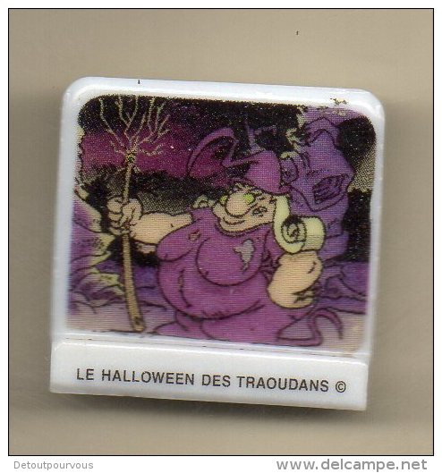 GROSSE Fève LE HALLOWEEN DES TRAOUDANS 1997 Mange La Pomme, Mange Le Savoir - BD