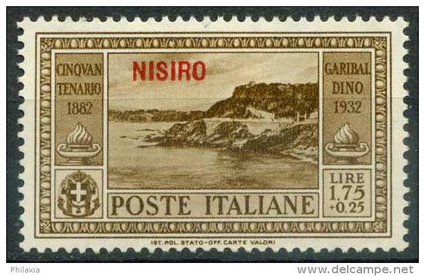 #14-02-01172 - Nisiro - 1932 - Sass. 24 - MH - QUALITY:100% - Aegean (Nisiro)