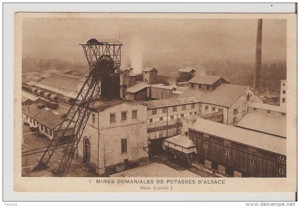 Mines Domaniales De Potasses D'Alsace. .N°7 Mine Amelie 1 - Autres & Non Classés
