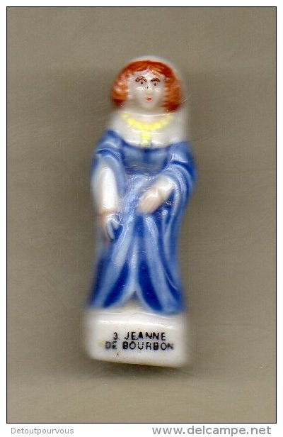 Fève Brillante  REINES DE FRANCE - La Reine Jeanne De Bourbon Femme Du Roi CHARLES V / Prime 1994 - Personajes