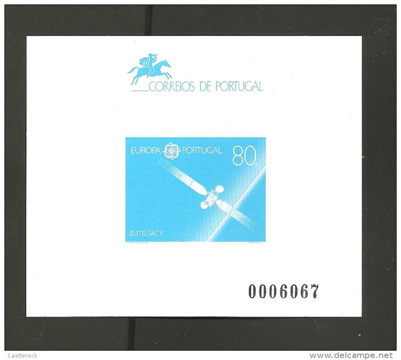 O) 1991 PORTUGAL, SATELLITE CEPT. PROOF - Probe- Und Nachdrucke
