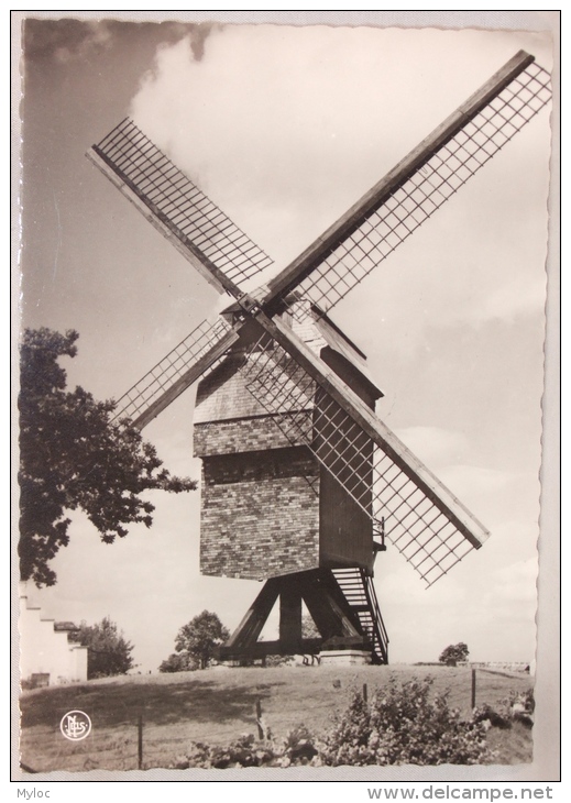 O.L.V. Lombeek. De Afspanning "De Kroon". Hotel Restaurant. Windmolen. Moulin - Roosdaal