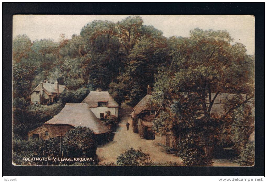 RB 982 - Early Postcard - Cockington Village  Torquay - Devon - Torquay