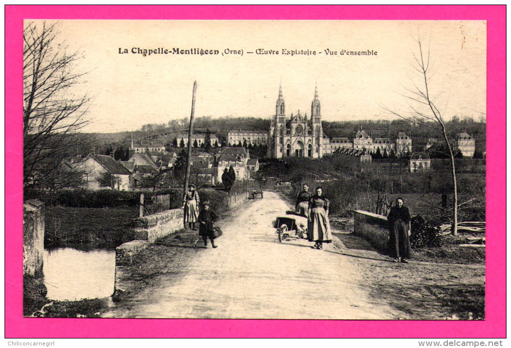 La Chapelle-Montligeon - Oeuvre Expiatoire - Vue D'ensemble - Très Belle Animation - STE FRANCAISE DE PHOTOTYPIE - Autres & Non Classés