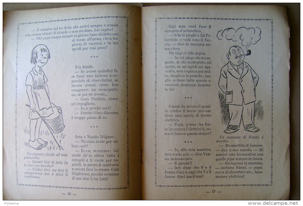 PCD/48 L´ARITMETICA PER RIDERE-Consonno S.A.C.S.E 1940 Illustrazioni Di GIM - Antiguos