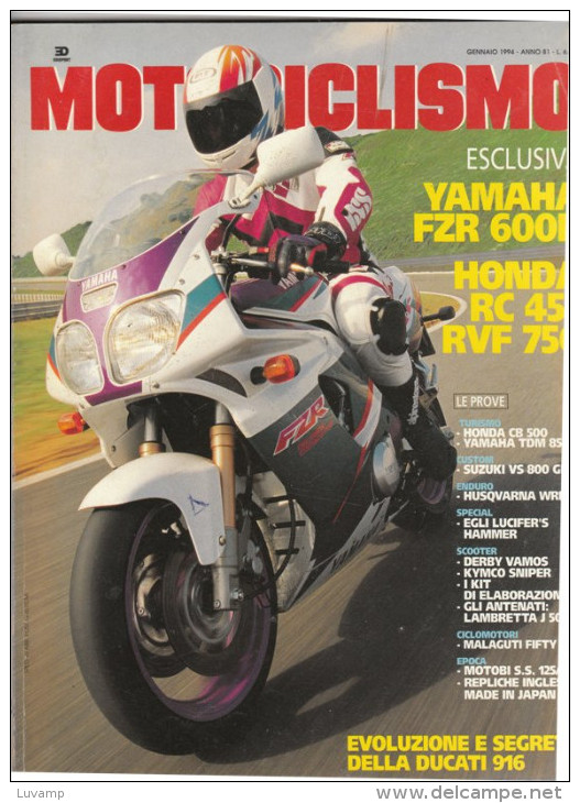 MOTOCICLISMO -  GENNAIO 1994 (250410) - Engines