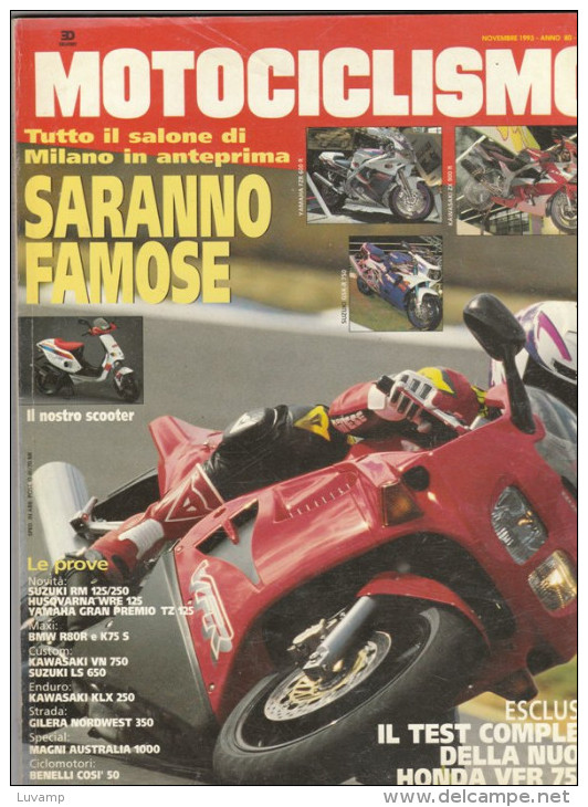 MOTOCICLISMO - Novembre 1993 (250410) - Moteurs