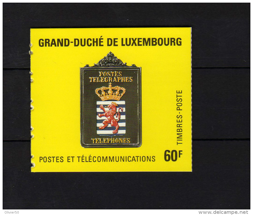 Luxembourg (1991)  -  Carnet "Poste & Téléphones"  Oblitéré - Carnets