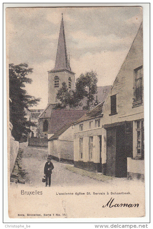 Bruxelles, L'ancienne église St Servais à Schaerbeek (pk13543) - Schaerbeek - Schaarbeek