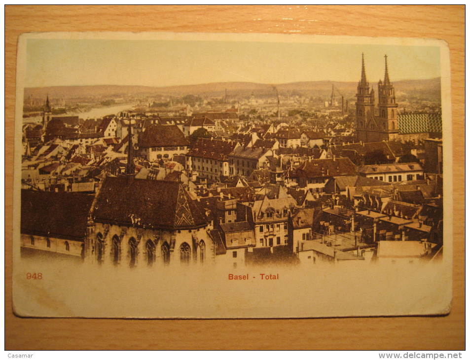 BASEL BASLE Total Post Card Switzerland Suisse - Basilea