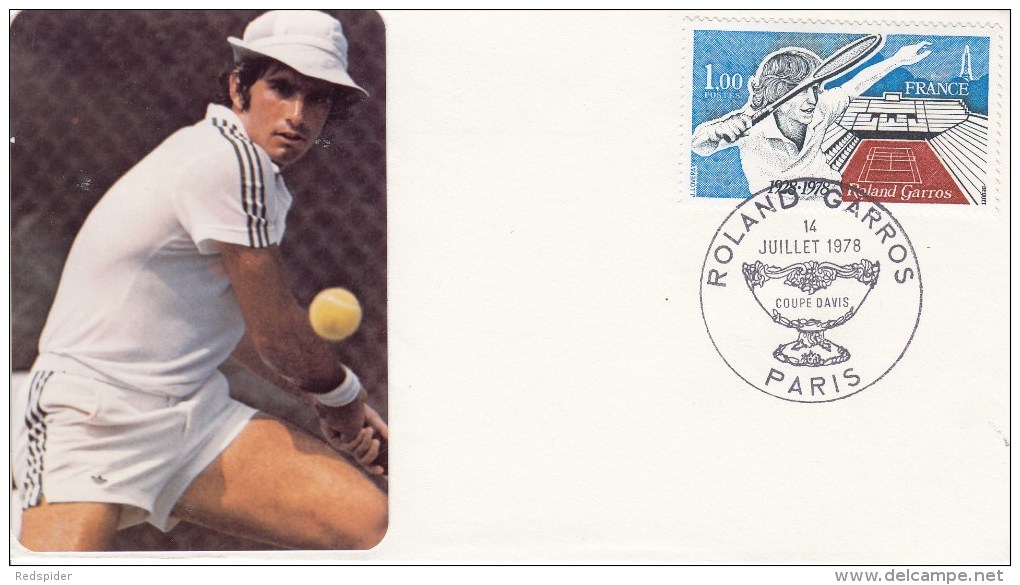 TENNIS, FRANCE, 1978, Special Postmark !! - Tennis