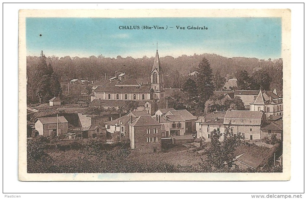 CHALUS, VUE GENERALE - Chalus