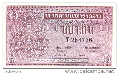 LAOS   1 Kip   Non Daté (1962)   Pick 8      ***** BILLET  NEUF ***** - Laos