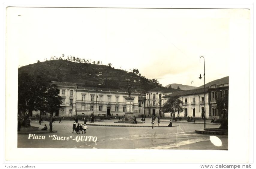 Plaza Sucre - Quito - Equateur