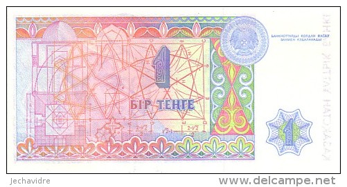 KAZAKSTAN   1 Tenge   Daté De 1993   Pick 7 A       ***** BILLET  NEUF ***** - Kazakhstan