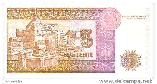 KAZAKSTAN  5 Tenge   Daté De 1993   Pick 9 A      ***** BILLET  NEUF ***** - Kazakhstan