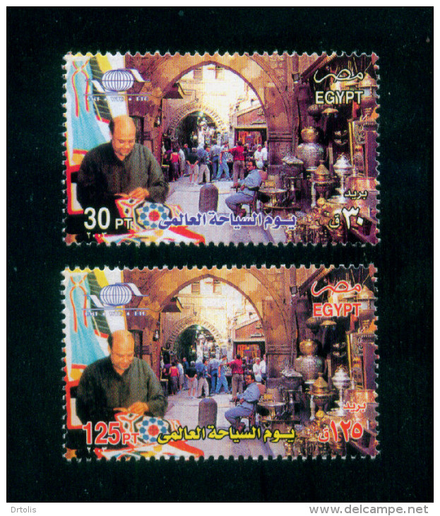 EGYPT / 2003 /  / WORLD TOURISM DAY / KHAN EL KHALILI / DMT / WTD / BTD / HANDCRAFTS / MNH / VF - Unused Stamps