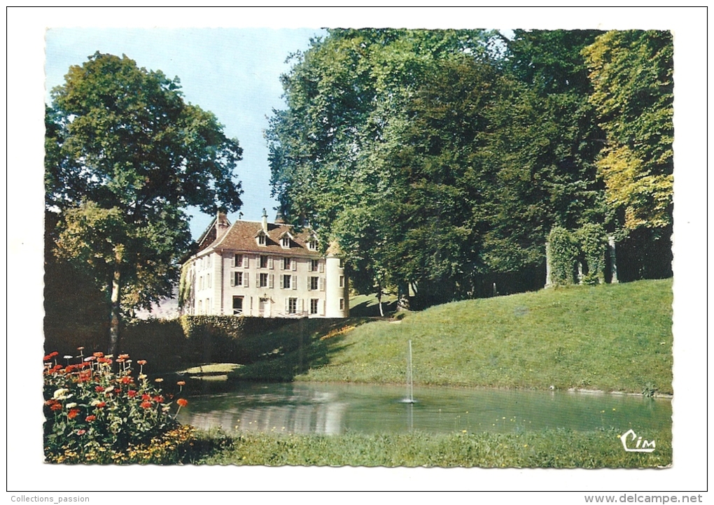 Cp, 38, St-Geoire-en-Valdaine, Château De Cabarot, Voyagée 1980 - Saint-Geoire-en-Valdaine