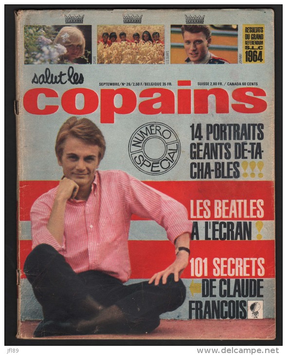 7244  - Beatles   Sylvie Vartan   Johnny   Hallyday  Françoise Hardy    Sheila    France Gall    Ch.Caron   H. Aufray - Música