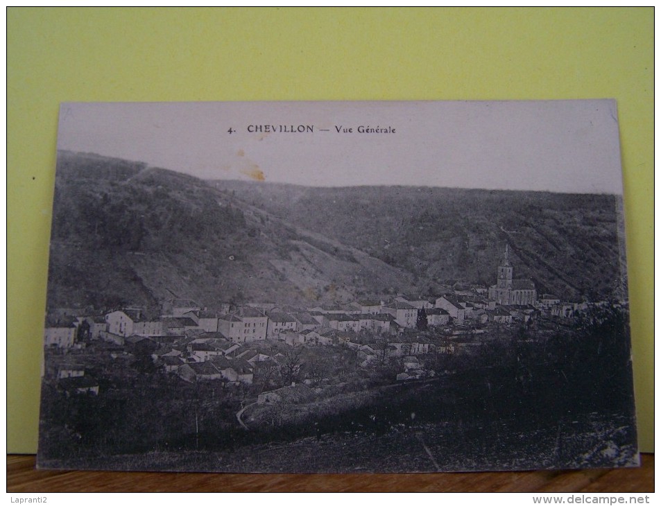 CHEVILLON (HAUTE MARNE) VUE GENERALE. - Chevillon