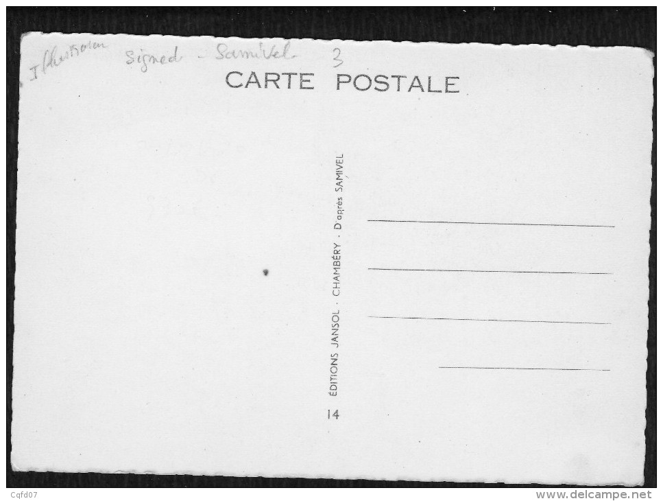 CPA  Format 10X15 Samivel L'heure De La Soupe (388) - Samivel