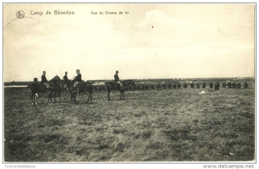 Camp De Beverloo - Vue Du Champ De Tir - & Horse, Military - Leopoldsburg