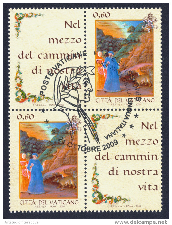 VATICANO 2009 "GIORNATA DELLA LINGUA ITALIANA 0,60" ANNULLO INTERO PRIMO GIORNO - Used Stamps