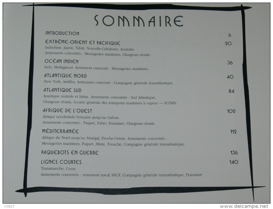 PAQUEBOTS DE CHEZ NOUS COMPAGNIES ET ARMEMENTS ATLANTIQUE /  LE FRANCE / NORMANDIE MEDITERRANNEE / OCEAN INDIEN / ORIENT - Boten