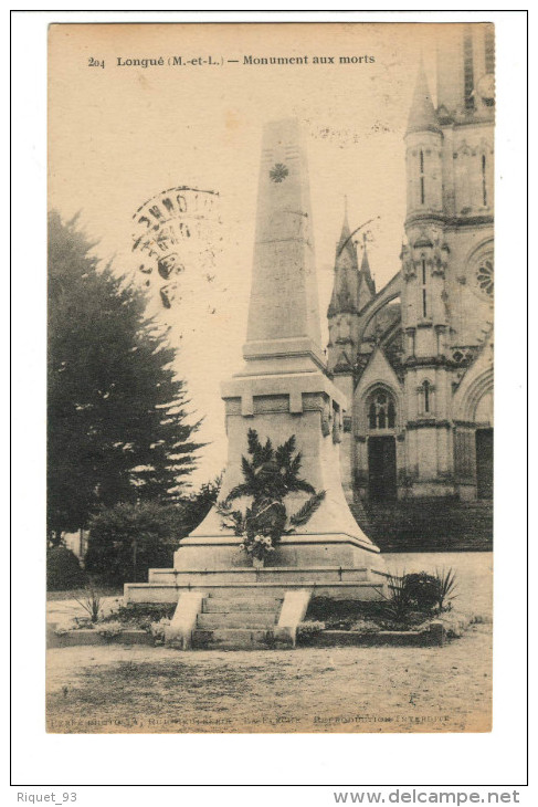 204 - LONGUE - Monument Aux Morts - Other & Unclassified