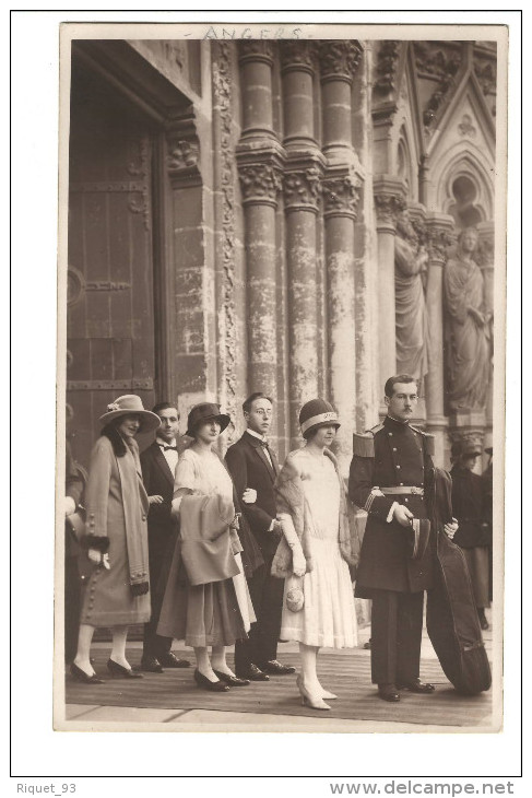 CARTE PHOTO -( Mariage à Angers Voir Scan Du Dos) - Angers