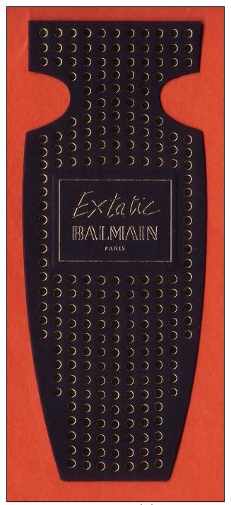 2014 - CARTE REPLIQUE PIERRE BALMAIN : EXTATIC - Modernes (à Partir De 1961)