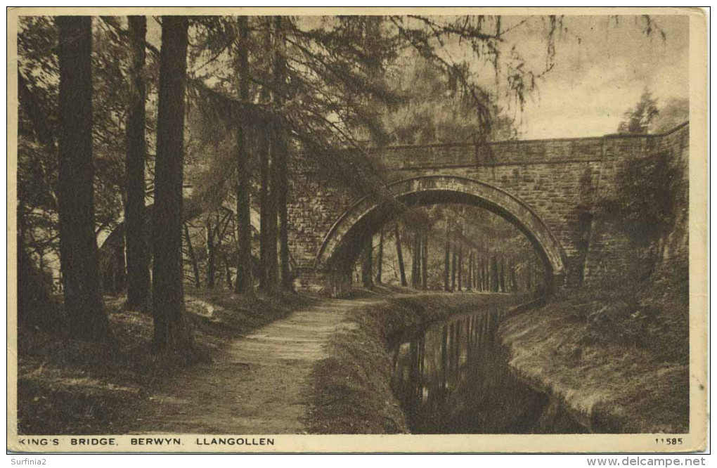 CLWYD - LLANGOLLEN - BERWYN - KING'S BRIDGE Clw74 - Denbighshire