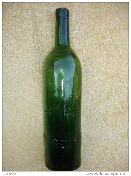 Ancienne Bouteille En Verre: Cooperative Consommation, Colmar Environs (14-1198) - Wine