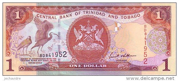 TRINIDAD ET TOBAGO   1 Dollar Emission De 2002     Pick 41 B             *****  BILLET  NEUF ***** - Trinité & Tobago