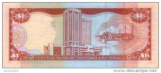 TRINIDAD ET TOBAGO   1 Dollar Emission De 2002     Pick 41 B             *****  BILLET  NEUF ***** - Trinidad & Tobago