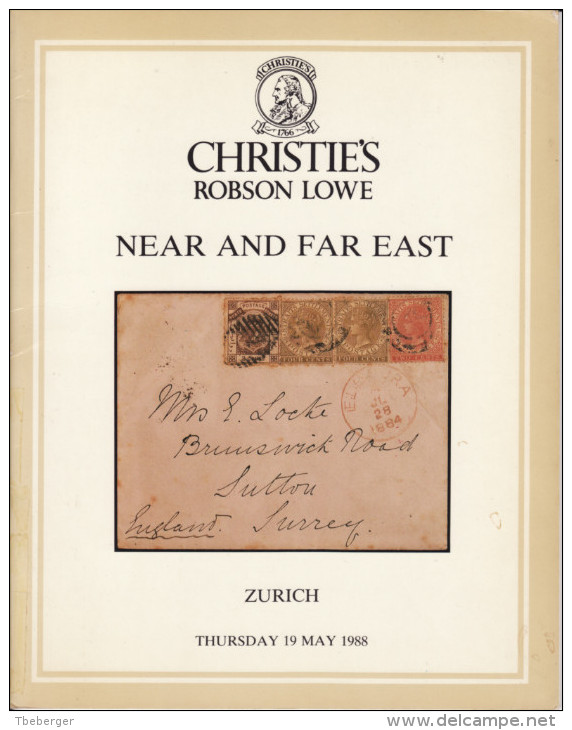 AC Near And Far East, Christies 1988, 276 Lots 38 Pages, B/W Pictures, With Hammerprice List - Cataloghi Di Case D'aste